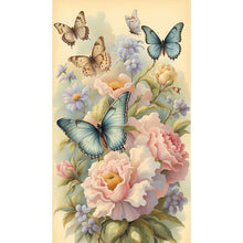 Load image into Gallery viewer, Diamond Painting - Full Round - butterfly bush (40*70CM)
