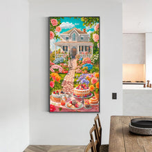 Load image into Gallery viewer, Diamond Painting - Full Round - Courtyard afternoon tea (40*70CM)
