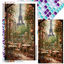 Load image into Gallery viewer, Diamond Painting - Full Round - Iron Tower outside the window (40*70CM)

