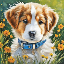 Load image into Gallery viewer, Diamond Painting - Full Round - lawn dog (30*30CM)
