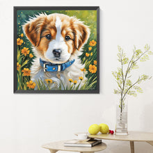 Load image into Gallery viewer, Diamond Painting - Full Round - lawn dog (30*30CM)
