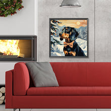 Load image into Gallery viewer, Diamond Painting - Full Round - snow dog (30*30CM)

