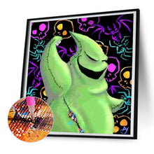 Load image into Gallery viewer, Diamond Painting - Full Round - green ghost (30*30CM)
