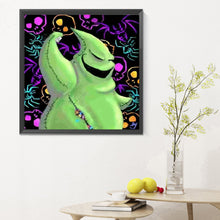 Load image into Gallery viewer, Diamond Painting - Full Round - green ghost (30*30CM)
