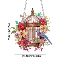 Load image into Gallery viewer, Acrylic Diamond Art Hanging Pendant Diamond Painting Hanging Sign (#3)
