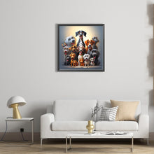 Load image into Gallery viewer, Diamond Painting - Full Square - a group of puppies (40*40CM)
