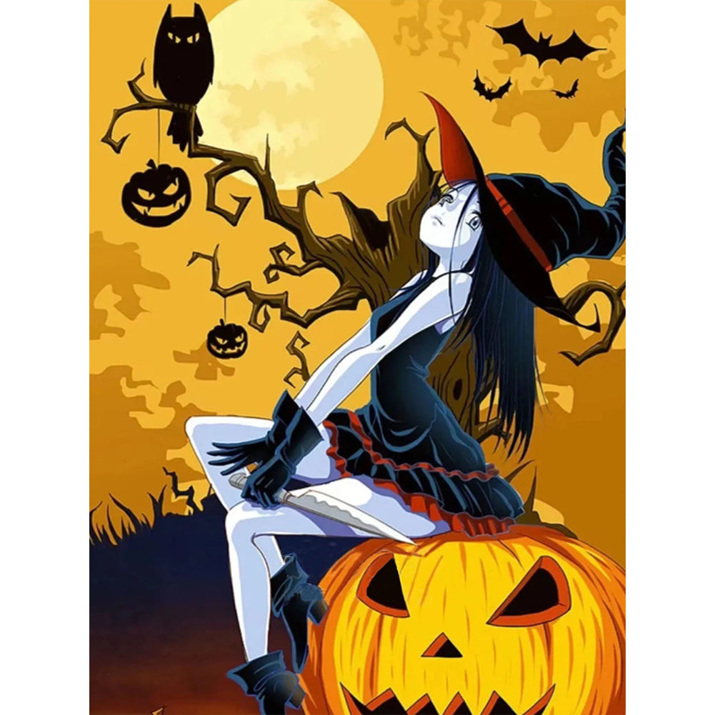 Diamond Painting - Full Round - witch (30*40CM)