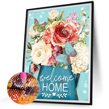Load image into Gallery viewer, Diamond Painting - Full Round - Welcome home (30*40CM)
