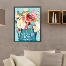 Load image into Gallery viewer, Diamond Painting - Full Round - Welcome home (30*40CM)
