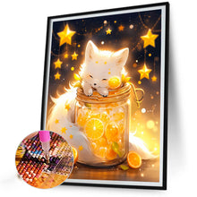 Load image into Gallery viewer, Diamond Painting - Full Round - white fox (40*50CM)
