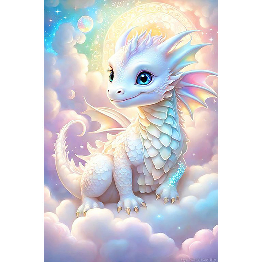 Diamond Painting - Full Round - Caiyun Bailong (40*60CM)