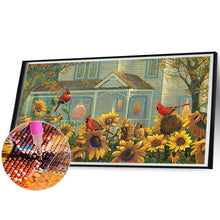 Load image into Gallery viewer, Diamond Painting - Full Round - cardinal sunflower (70*40CM)
