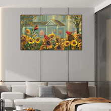 Load image into Gallery viewer, Diamond Painting - Full Round - cardinal sunflower (70*40CM)
