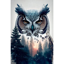 Load image into Gallery viewer, AB Diamond Painting - Full Round - owl (40*60CM)
