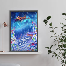 Load image into Gallery viewer, Diamond Painting - Full Round - Santa Claus and sleigh (40*60CM)
