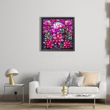 Load image into Gallery viewer, Diamond Painting - Full Square - Pink winter glass art (40*40CM)

