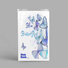 Load image into Gallery viewer, 50 Pages A5 Special Shaped Diamond Painting Diary Book (Classic Butterfly)
