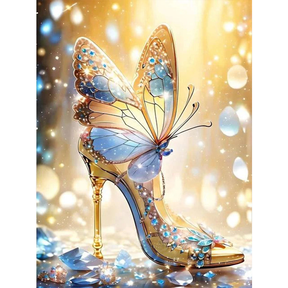 Diamond Painting - Full Round - fantasy high heels (30*40CM)