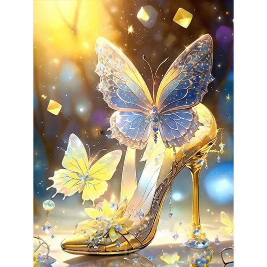 Diamond Painting - Full Round - fantasy high heels (30*40CM)