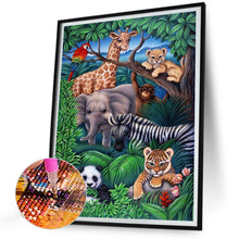 Load image into Gallery viewer, Diamond Painting - Full Round - zoo (30*40CM)
