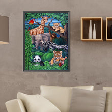Load image into Gallery viewer, Diamond Painting - Full Round - zoo (30*40CM)
