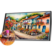 Load image into Gallery viewer, Diamond Painting - Full Round - rural town (40*30CM)
