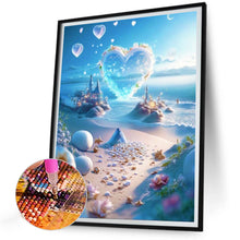 Load image into Gallery viewer, Diamond Painting - Full Round - Dream love and beach (30*40CM)
