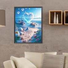 Load image into Gallery viewer, Diamond Painting - Full Round - Dream love and beach (30*40CM)

