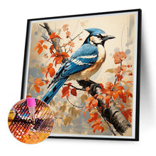Load image into Gallery viewer, Diamond Painting - Full Round - Autumn blue jay (30*30CM)
