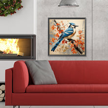 Load image into Gallery viewer, Diamond Painting - Full Round - Autumn blue jay (30*30CM)
