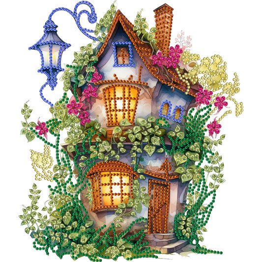 Diamond Painting - Partial Special Shaped - garden shed (30*30CM)