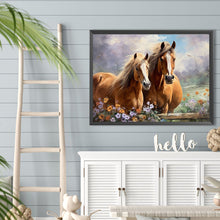 Load image into Gallery viewer, Diamond Painting - Full Round - horse (40*30CM)
