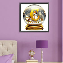 Load image into Gallery viewer, Diamond Painting - Full Round - Christmas crystal ball C (50*50CM)

