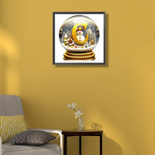 Load image into Gallery viewer, Diamond Painting - Full Round - Christmas crystal ball C (50*50CM)
