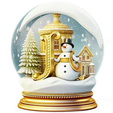 Load image into Gallery viewer, Diamond Painting - Full Round - Christmas crystal ball (50*50CM)
