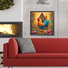 Load image into Gallery viewer, Diamond Painting - Full Round - Rooster (30*30CM)
