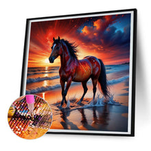 Load image into Gallery viewer, Diamond Painting - Full Round - horse (30*30CM)
