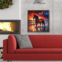 Load image into Gallery viewer, Diamond Painting - Full Round - horse (30*30CM)
