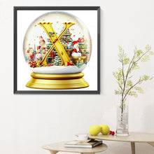 Load image into Gallery viewer, Diamond Painting - Full Round - Christmas Crystal BallX (30*30CM)
