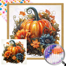 Load image into Gallery viewer, AB Diamond Painting - Full Round - pumpkin (40*40CM)
