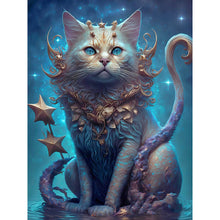 Load image into Gallery viewer, AB Diamond Painting - Full Round - star cat (30*40CM)
