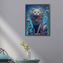 Load image into Gallery viewer, AB Diamond Painting - Full Round - star cat (30*40CM)
