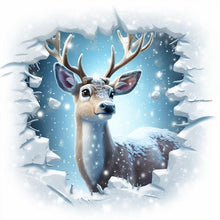 Load image into Gallery viewer, AB Diamond Painting - Full Round - deer (40*40CM)
