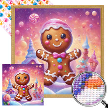 Load image into Gallery viewer, AB Diamond Painting - Full Round - Ginger Cookies and Candy House (40*40CM)
