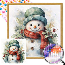 Load image into Gallery viewer, AB Diamond Painting - Full Round - snowman (40*40CM)
