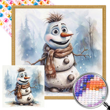 Load image into Gallery viewer, AB Diamond Painting - Full Round - snowman (40*40CM)

