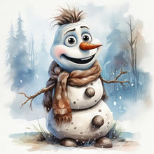 Load image into Gallery viewer, AB Diamond Painting - Full Round - snowman (40*40CM)
