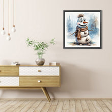 Load image into Gallery viewer, AB Diamond Painting - Full Round - snowman (40*40CM)
