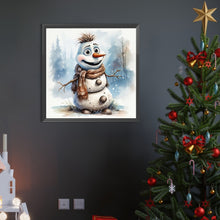 Load image into Gallery viewer, AB Diamond Painting - Full Round - snowman (40*40CM)
