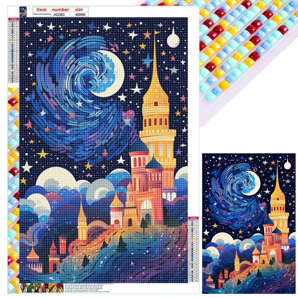 Diamond Painting - Full Square - castle (40*60CM)